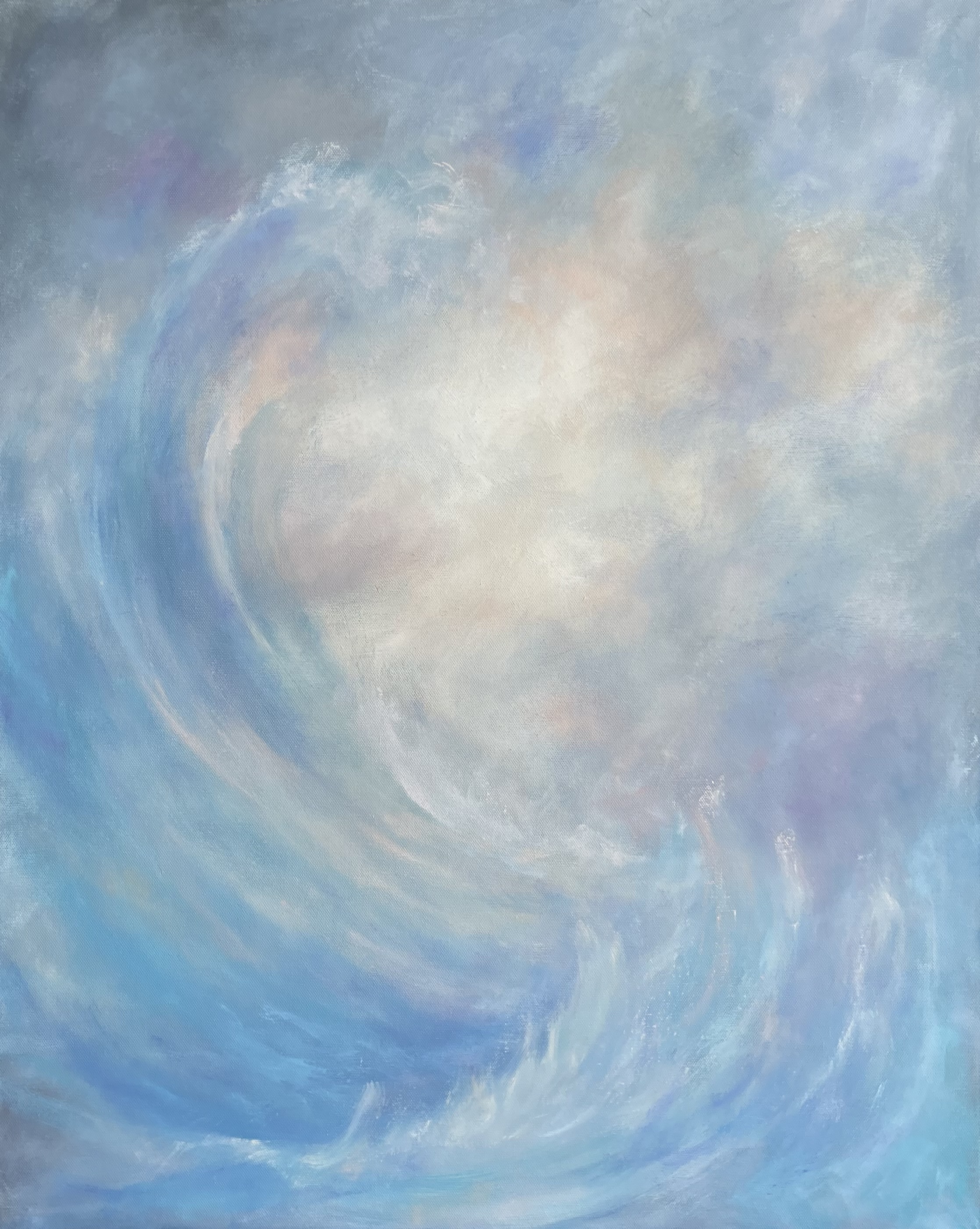 Inside the Waves oil painting Joyce Weinstein fine Art